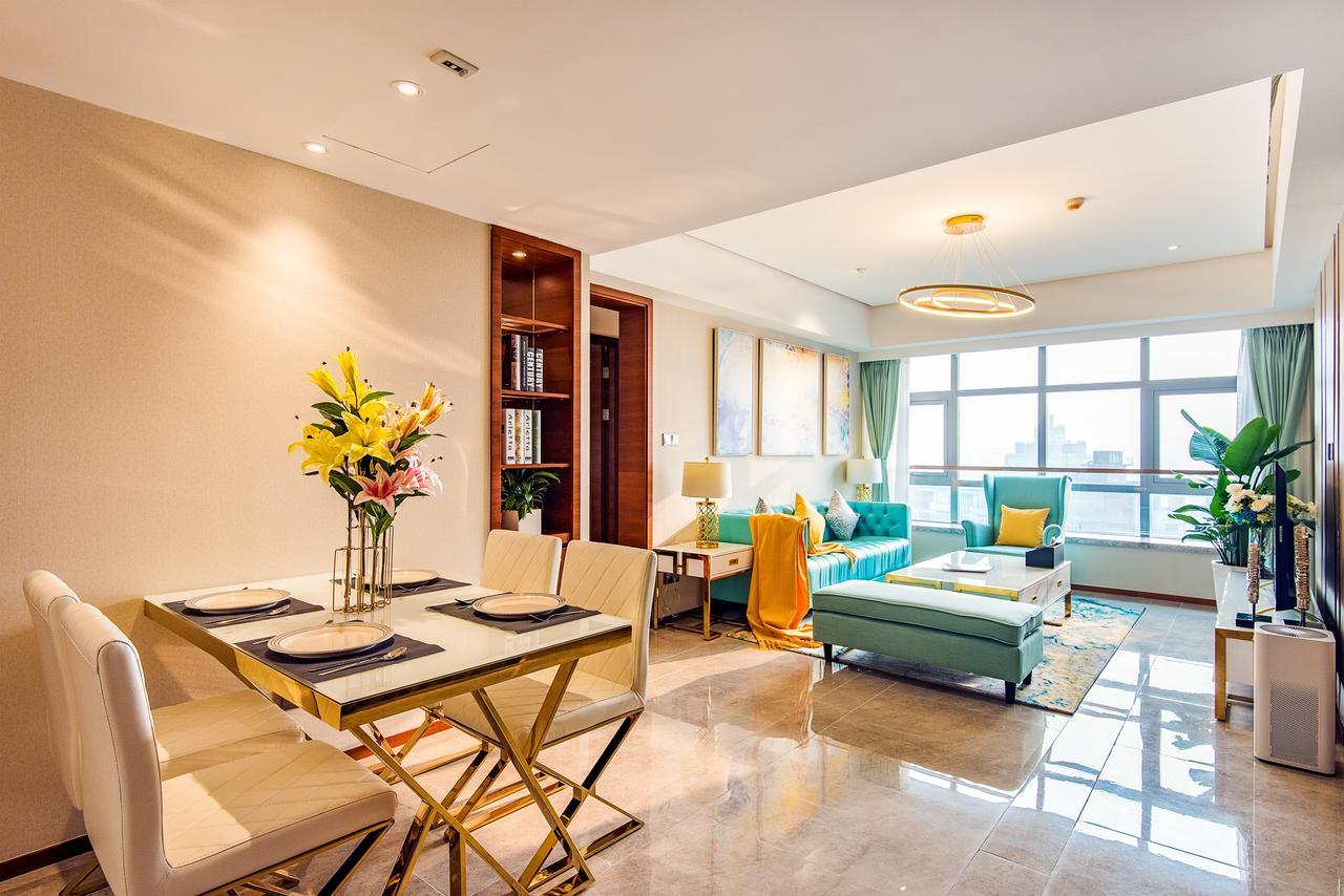 Chengdu Cloud Service Apartment Chunxi Taikoo Branch Esterno foto
