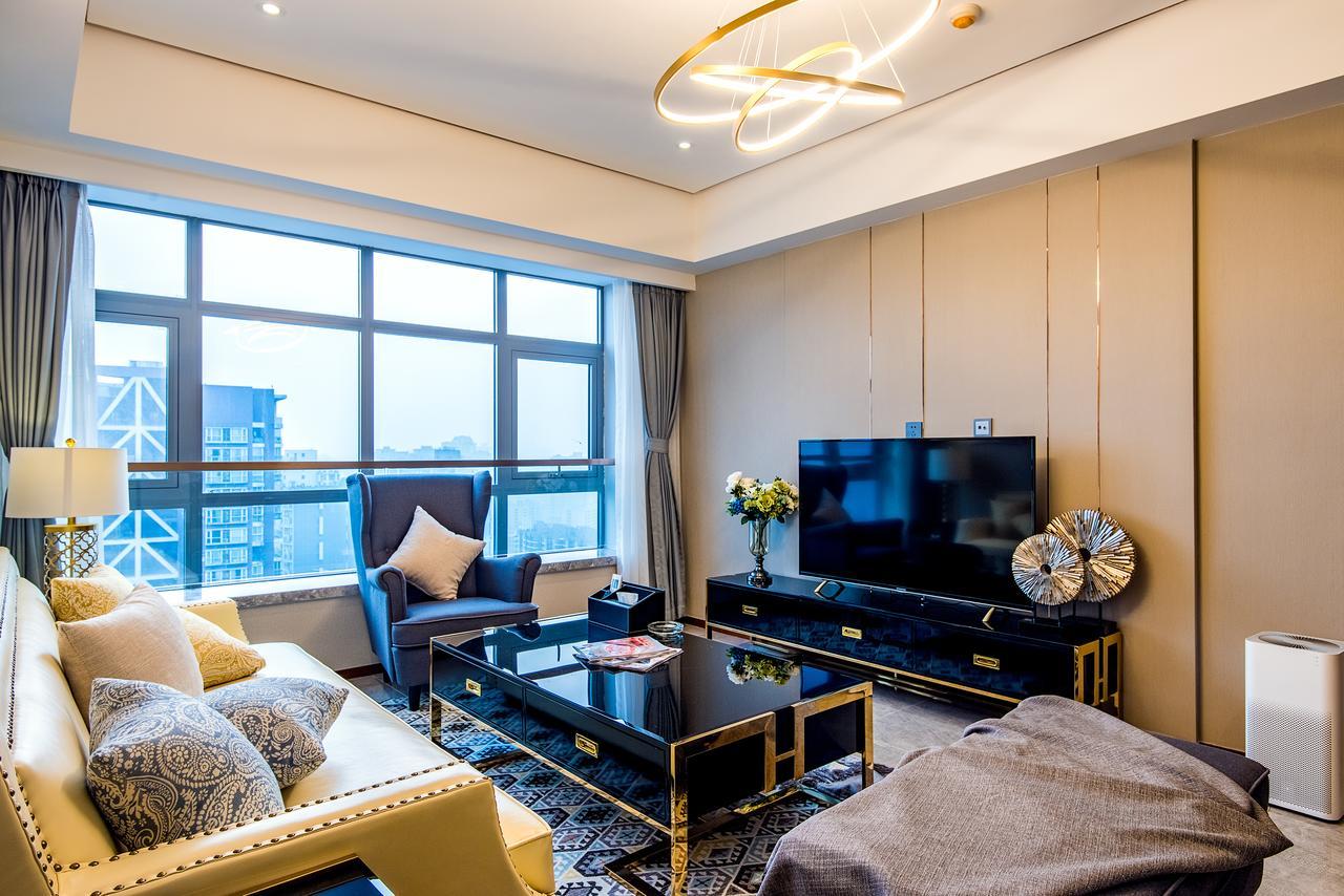 Chengdu Cloud Service Apartment Chunxi Taikoo Branch Esterno foto