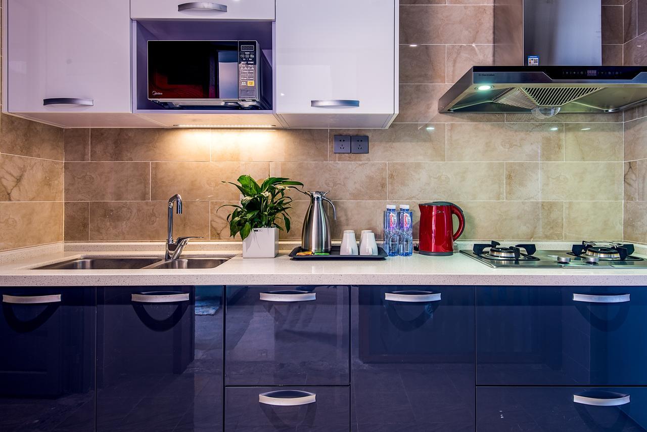 Chengdu Cloud Service Apartment Chunxi Taikoo Branch Esterno foto