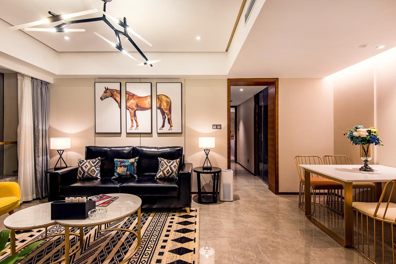 Chengdu Cloud Service Apartment Chunxi Taikoo Branch Esterno foto