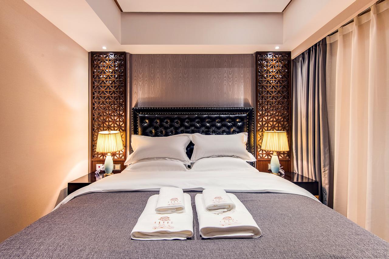 Chengdu Cloud Service Apartment Chunxi Taikoo Branch Esterno foto