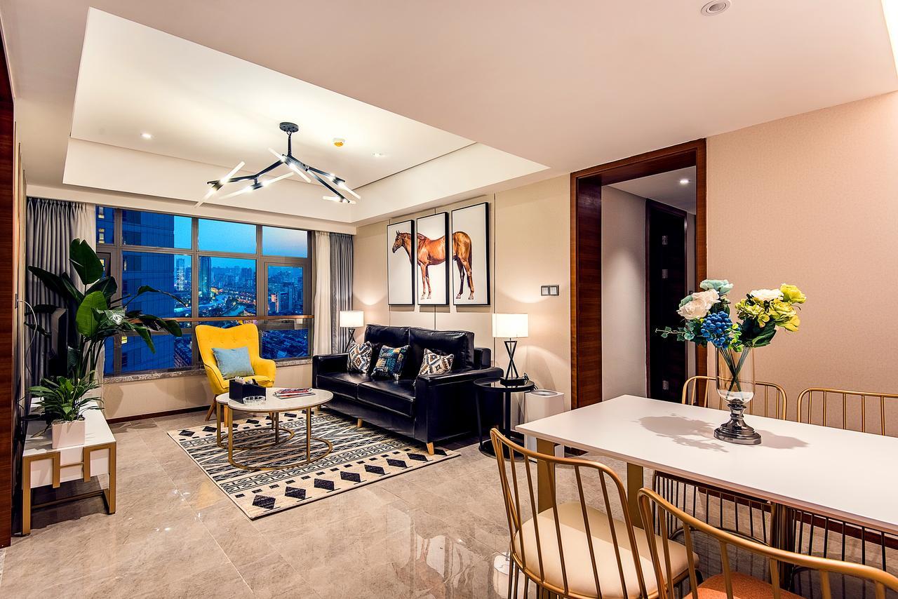 Chengdu Cloud Service Apartment Chunxi Taikoo Branch Esterno foto
