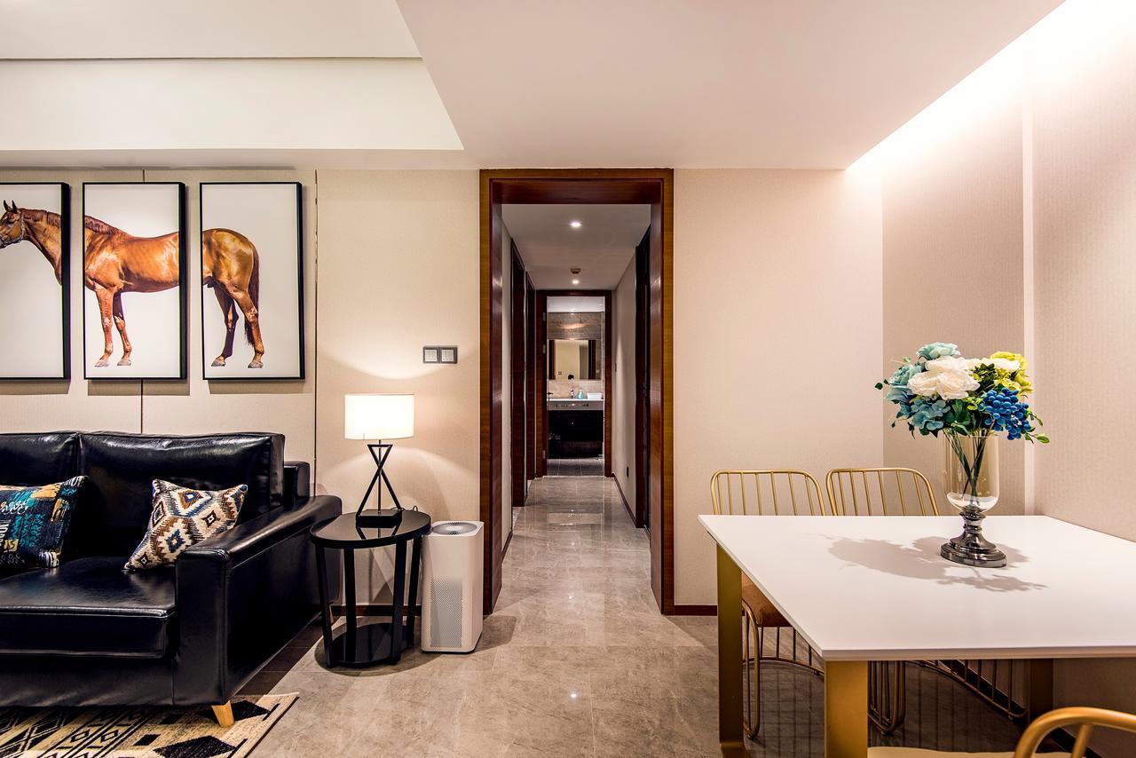 Chengdu Cloud Service Apartment Chunxi Taikoo Branch Esterno foto