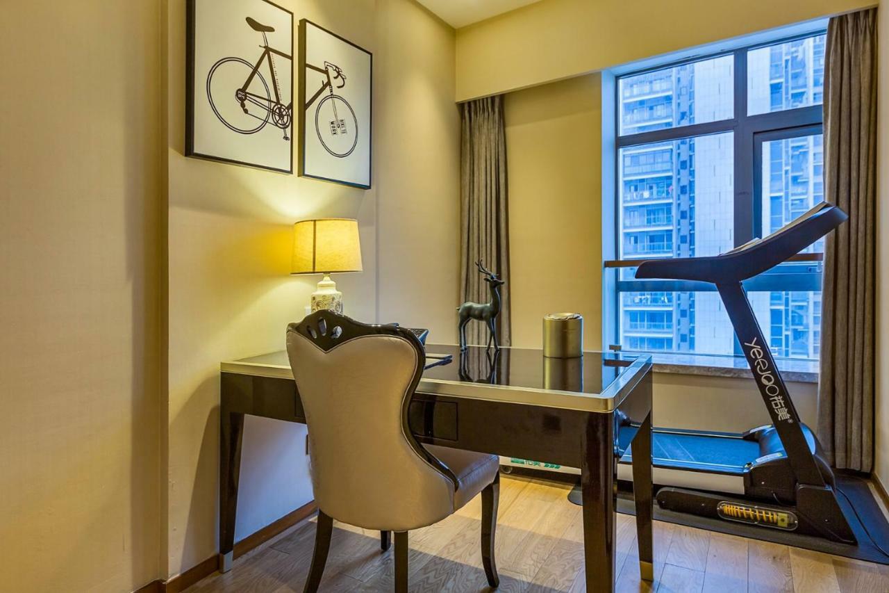 Chengdu Cloud Service Apartment Chunxi Taikoo Branch Esterno foto