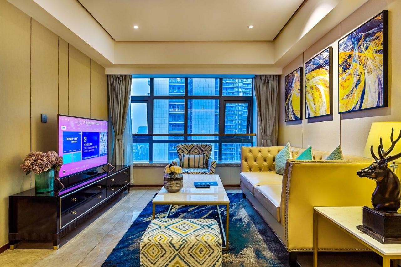 Chengdu Cloud Service Apartment Chunxi Taikoo Branch Esterno foto